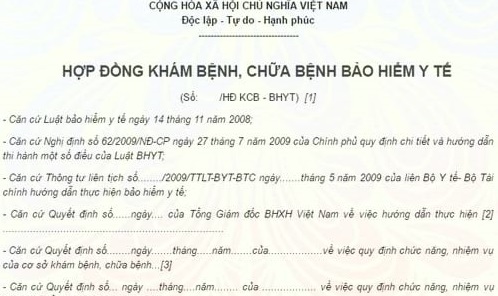 Được thanh toán khi khám chữa bệnh tại các bệnh viện không có hợp đồng bảo hiểm y tế BHYT 